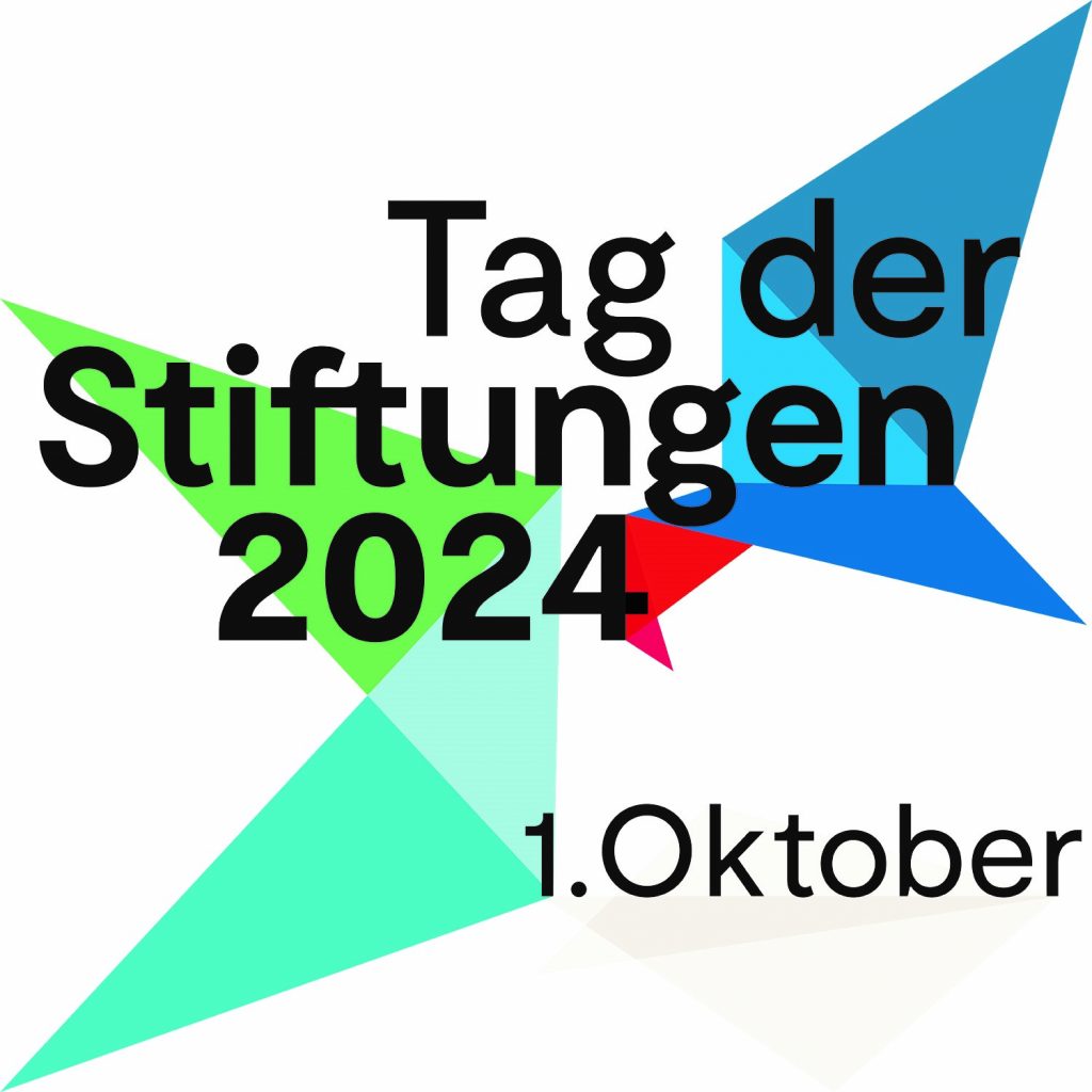 Das Bild zeigt das Logo vom Tag der Stiftungen am 01.Oktober 2024